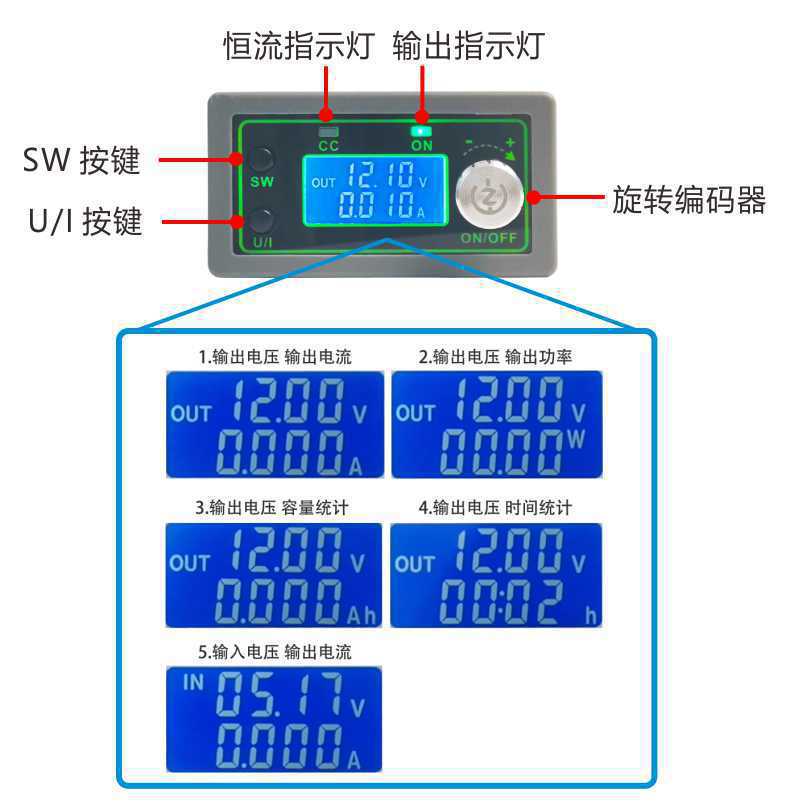 50V20A 1000W numeriek gestuurd - Step Down Dc Power Supply Module 1000W recensie en prijs